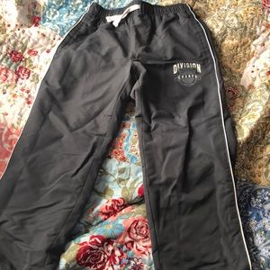 Boys lined slick pants. Size 5/6